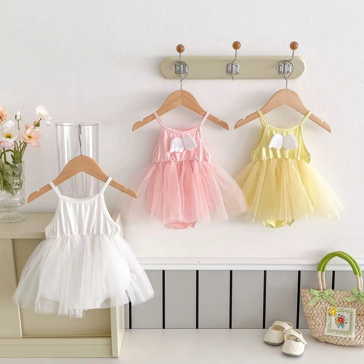 Wings tulle dress