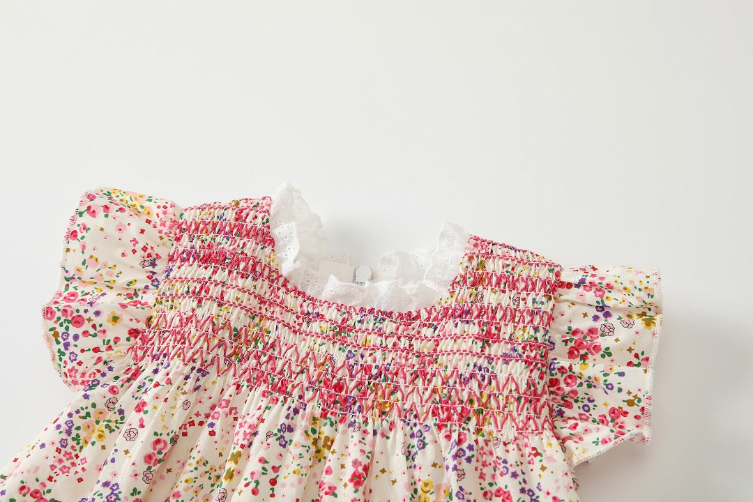 Peri smocking dress