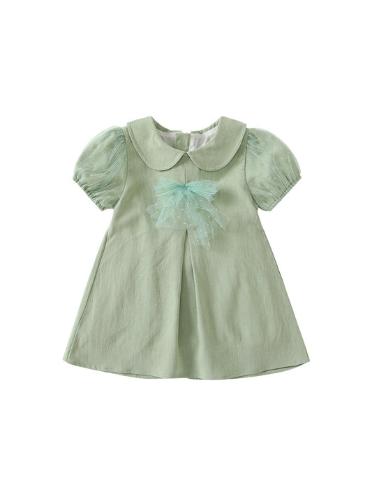 Groen Bow Dress