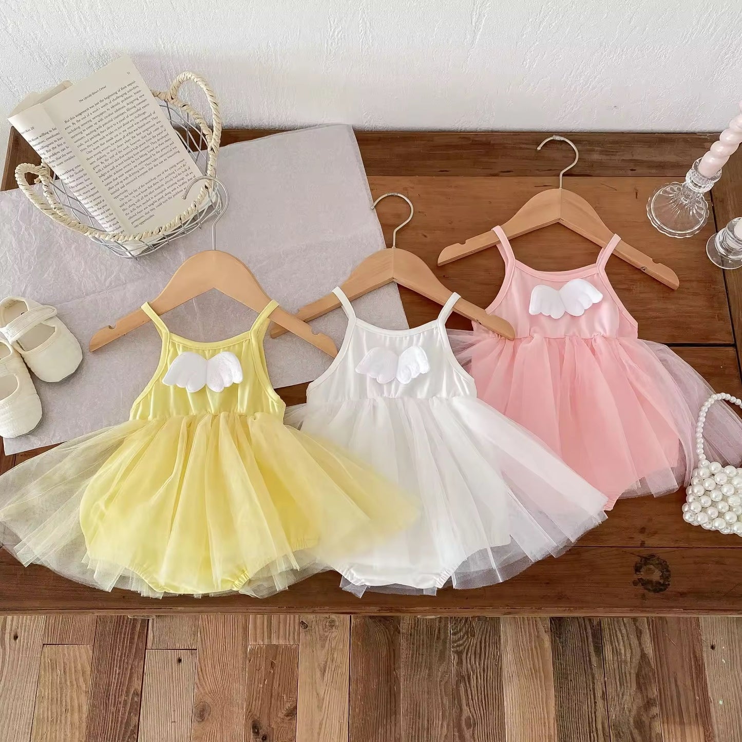 Wings tulle dress