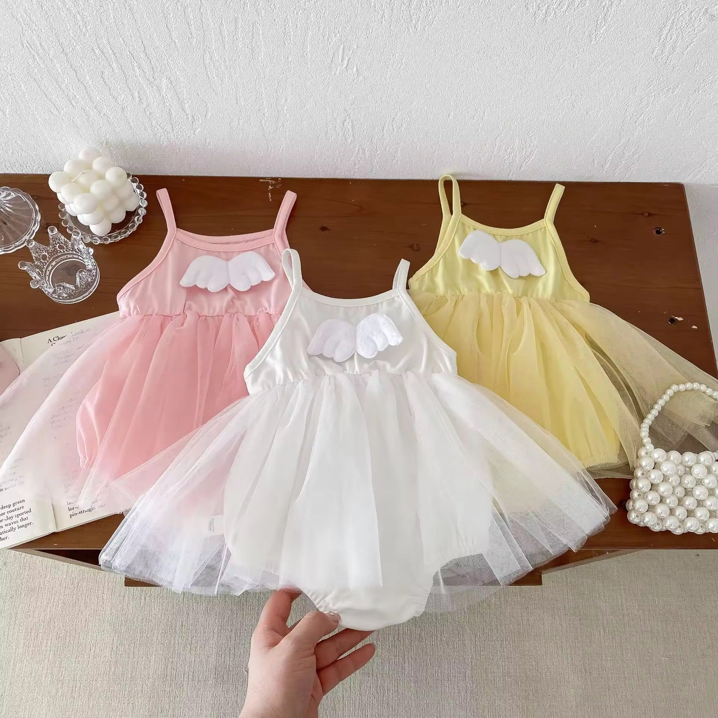 Wings tulle dress