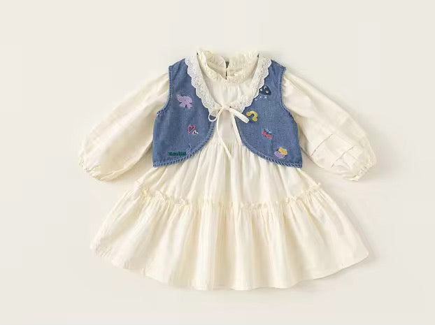 Maura denim jacket dress