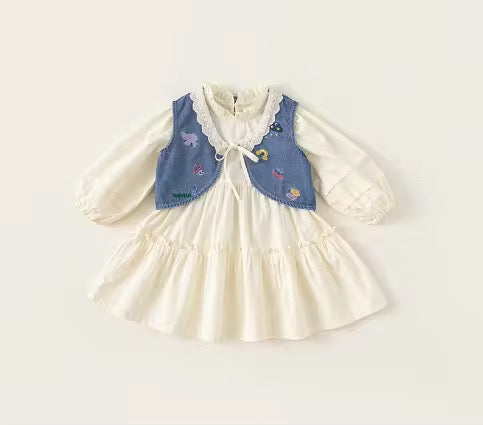 Maura denim jacket dress