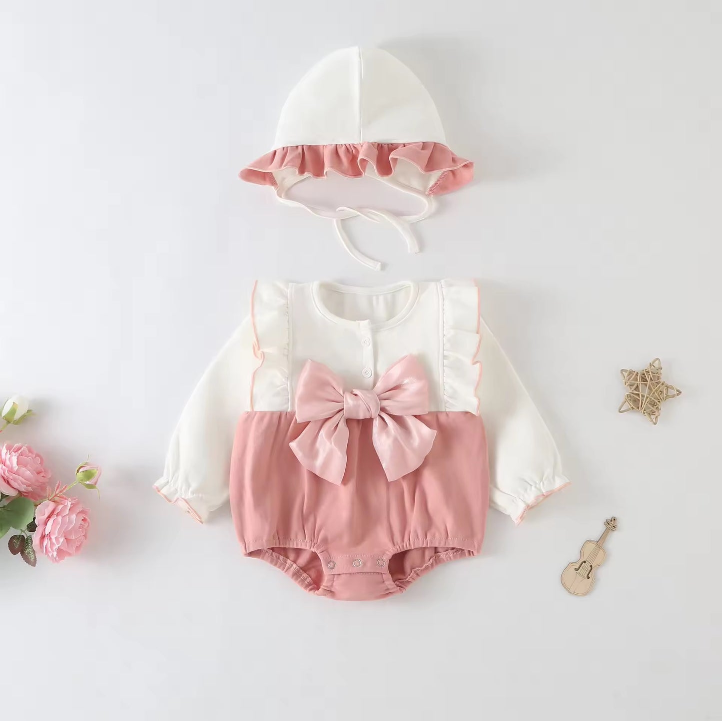 Ayse bow romper