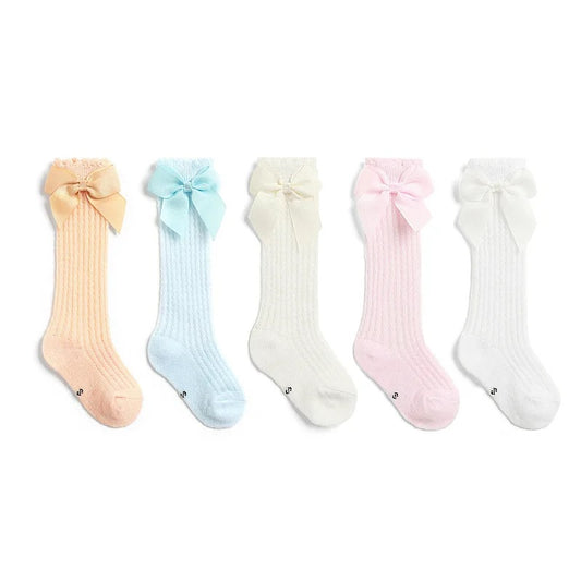 Mia bow socks