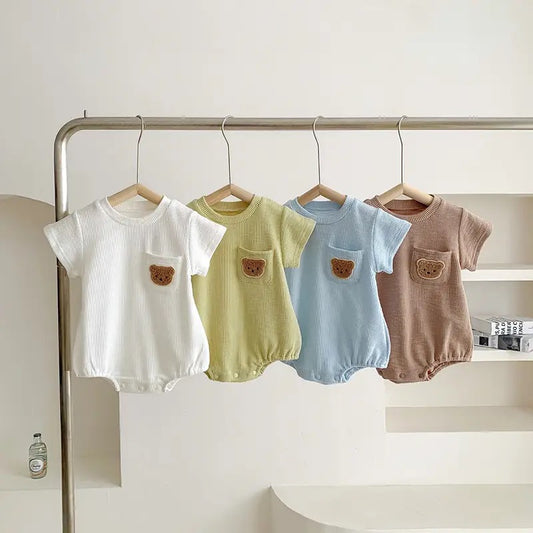 Pocket Bear romper